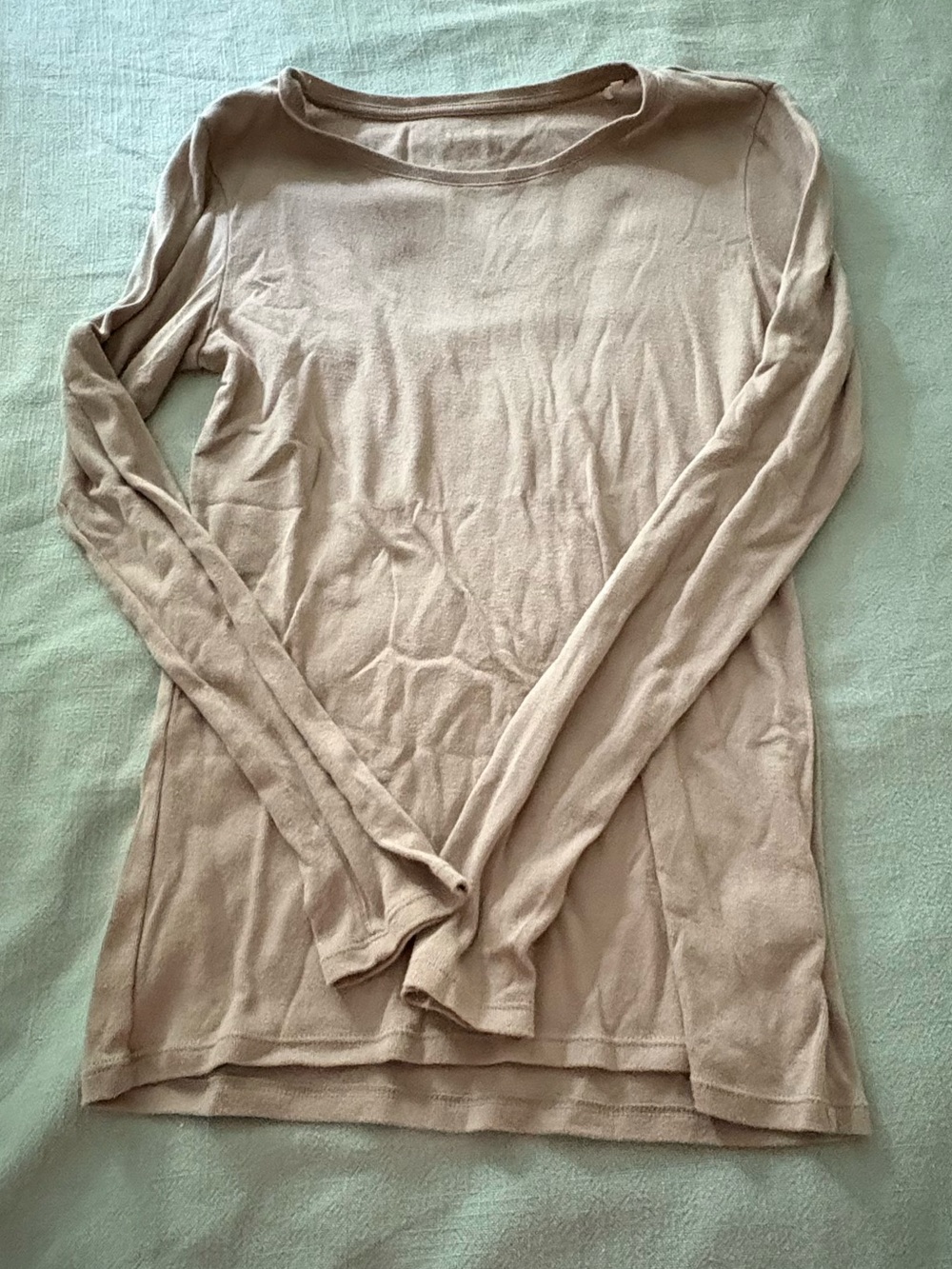 Sonoma Long Sleeve Tee in Light Taupe